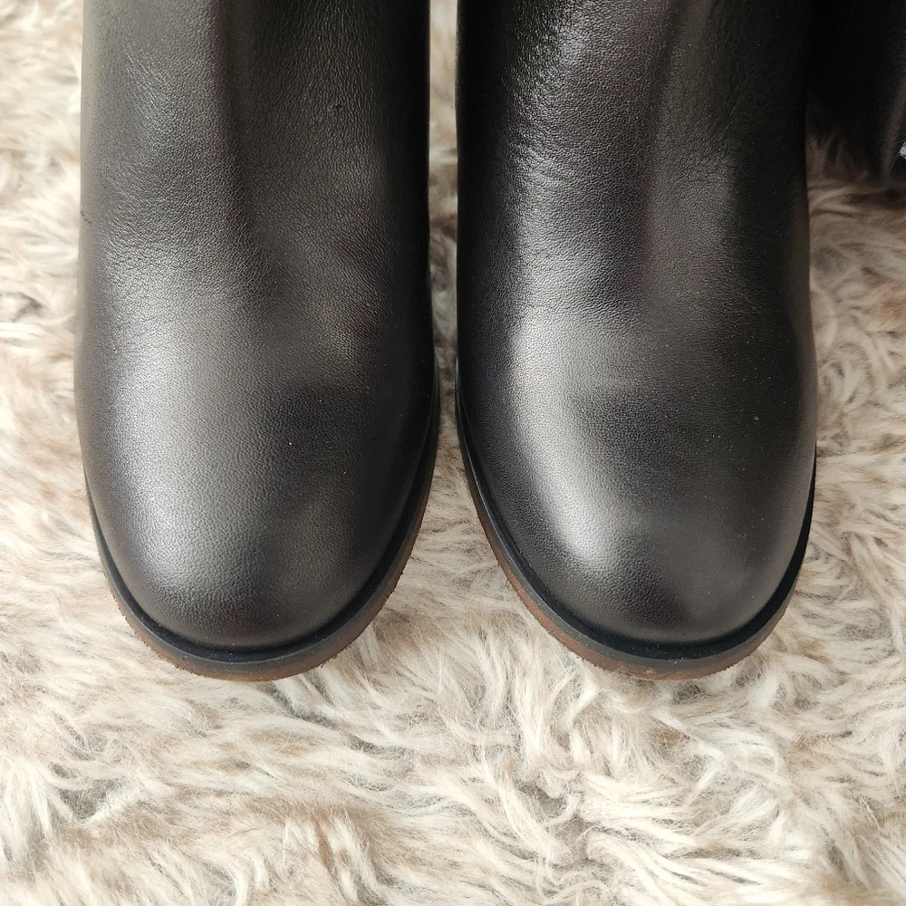 Free‎ People Georgie Over-the-knee Boots in Black Leather